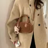 Bolso Pequeño Cuadrado Casual de Diseño de Nicho con Textura Simple, Bolso de Nuevo Estilo para Invierno 2026, Bolso Cruzado Personalizado para Hombro para Mujer