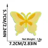 Mil Vitórias Novo Tecido Colorido com Bordado de Borboleta Patch Decoração de Borboleta Desenho Animado Patch para Roupa Jaqueta Puffer Termocolante Em Estoque