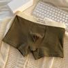 Hilo 50S algodón Xinjiang ropa interior de algodón para hombre algodón para hombre entrepierna antibacteriana transpirable talla grande bóxers para hombre niños