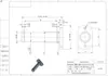 Flange de junta articulada tipo flange de lado plano com anel de retenção pino cantilever de aço 45# núcleo do eixo WHE01 em estoque