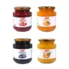 Mermelada de Fresa, Mermelada de Arándano, Untable para Pan, Tostada para Sándwich, Productos Horneados, Pastel Cero Grasa, Tienda de Té con Leche de Mango y Piña