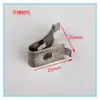 Orificio Transversal de Aluminio Pilar A Ranura Transversal de Acero Inoxidable Pilar A Accesorios de Gabinete de Aleación de Aluminio Soporte de Estante de Vidrio Código de Barras del Pilar A