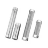 Tubo de Defumação para Churrasqueira de Aço Inoxidável de Grau Alimentício Transfronteiriço Hexagonal 6/12 polegadas Tubo de Defumação para Churrasqueira a Carvão e Pellets