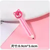 Simulación dibujos animados lindo oso fresa lazo cámara lápiz pegamento en crema material diy funda de teléfono móvil resina coincidencia