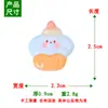 Tela Caramelo Felpa Cachorro Zapatos Agujero Accesorios DIY Funda para Teléfono Móvil Parche Hecho a Mano Pasador Pequeños Accesorios