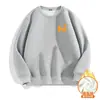 Nova blusa de moletom de luxo masculina, uma peça pesada e versátil de outono, perfeita para atividades ao ar livre, uso casual e sportswear moderno para adolescentes.