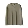 Sudadera con Media Cremallera para Hombre Invierno 2026 Suéter para Hombre Top Casual de Moda Versátil de Manga Larga