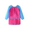 Overol impermeable para niños con diseño transfronterizo, delantal de manga larga, traje para estudiantes de arte, ropa de pintura, bolsillo, babero, overol para usar al revés