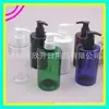 Frasco com bomba de 300ml, frasco de ombro baixo, frasco para álcool em gel, frasco dispensador de gel de banho, frasco branco com bomba de rosca de 300ML