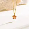 Colar Feminino de Zircônia com Diamante Colorido Cruzado Light Luxury Nicho High-End Versátil Moda Pingente Exquisito Corrente Clavícula