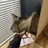 Bolsa feminina fashion 2026 nova bolsa de ombro com corrente francesa e padrão de diamante, bolsa de axila, bolsa tote e bolsa transversal de alta qualidade, moderna