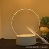 Luz de Noche Tablero de Escritura Manual Transfronterizo Ruso Luminoso Infantil Hecho a Mano para Tomar Notas Lámpara de Mesa de Atmósfera Creativa Regalo de Cumpleaños