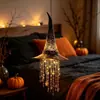 Cascabel colgante de sombrero de bruja iluminado transfronterizo