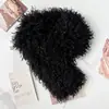 Novo Estilo de Inverno Cachecol Magnético de Lã de Cordeiro Sintética, Cachecol de Pelúcia Liso, Proteção para o Pescoço, Espessado e Quente, Cachecol de Pescoço Peludo Dupla Face