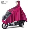 Capa de Chuva para Veículo Elétrico para Adultos, Impermeável, Corpo Inteiro, Longa, com Aba Dupla, Capa de Chuva Espessada, Poncho para Ciclismo, Tecido à Prova de Frio