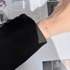 Pulsera de Tulipán para Mujer 2023 Nueva Entrada Lujo Nicho Exquisita Flor de Ojo de Gato Pulsera Simple Estilo Mori Estilo Fresco