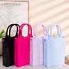 Bolsa de Gelatina Barbie Tendência em PVC, Bolsa de Festa Fashion e Versátil, Resistente a Manchas e Fácil de Limpar, Bolsa Cesta de Verão