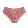 Tamanho Europeu e Americano Amazon renda estilo Francês vazado sexy algodão entrepernas cintura média levanta bumbum respirável calcinha feminina