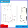 Suporte de Fixação para Motor de Esteira Transportadora, Placa de Montagem para Esteira Transportadora, Base de Suporte para Motor com Controle de Velocidade, Suporte de Placa de Motor