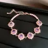 Rose Manor~Pulsera Redonda de Flor con Circonita Brillante, Estilo Palacio Vintage, Joyería Fina de Lujo para Mujer