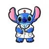 Broche de Expresión de Doctor Serie Animales de Dibujos Animados Insignia Médica Patrón de Calavera Pines Broche de Doctor Animal Transfronterizo