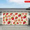 Tela de Fondo Transfronteriza Nueva para el Día de San Valentín 2026 para Decoración de Citas de Parejas, Tela Colgante para Habitación y Arreglo Exterior, Tela Colgante para Banner