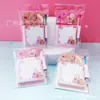 Nuevo Bloc de Dibujo a Color de Dibujos Animados Sanrio con Bolígrafo Pequeño Cuaderno Portátil para Diario de Mano Premios para Estudiantes