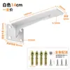 Suporte de Canto Triângulo Espessado de 5MM Suporte de Peso para Gabinete de TV Suspenso na Parede Estrutura de Suporte Fixa na Parede de Ferro Angular