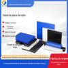 Placa de Nylon Branca, Barra Quadrada de Nylon Azul Mc901, Placa de Nylon Pa66, Tira Longa de Nylon Resistente ao Desgaste, Processamento de Peças de Formato Especial