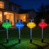Luzes Solares LED Planta Flor Bola Gramado Villa Pátio Luzes de Atmosfera Venda por Atacado Luzes de Gramado em Estoque