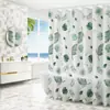 Suministros al por mayor del fabricante Cortina de ducha para baño Cortina divisoria Cortina de puerta Cortina de ducha cuadrada Peva a prueba de moho e impermeable Multicolores opcionales