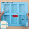 Estilo Fresco e Simples Folha de Tartaruga Oval Quadrado Grande Sabonete Artesanal Molde de Silicone Molde Antiaderente para Sabão Frio e Sabão com Óleo Essencial