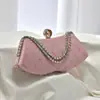 Bolsa feminina xadrez de personalidade para jantar primavera e verão, bolsa de banquete portátil, bolsa de ombro, bolsa de mão em estoque, atacado