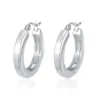 Pendientes Geométricos de Acero Inoxidable de Lujo Ligero Transfronterizos para Mujer, Pendientes Versátiles de Moda de Gama Alta Chapados en Oro de 18K al por Mayor
