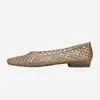 Sapatos de Gelatina Coreanos Bico Fino Flats Cristal PVC Outdoor Casuais Sandálias de Bico Fino Chinelos Corte em Uma Perna Sapatos de Dança