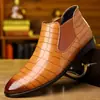 Y26 Dropshipping AliExpress Transfronterizo Nuevas Botas Chelsea Casuales de Negocios Casuales para Hombre con