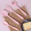Juego de Utensilios de Cocina de Silicona de Grado Alimenticio de 4 Piezas Herramientas de Horneado de Pasteles de Silicona Resistentes a Altas Temperaturas y Libres de Olores Utensilios de Cocina