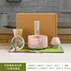 Tazón de Cerámica Exclusivo Transfronterizo para Matcha, Soporte para Batidor de Té, Juego de Batidores de Té, Juego de Siete Piezas de Herramientas para Matcha, Listo para Entrega