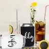 Capa de Neoprene para Taça de Vinho Preto e Branco, Capa para Copo de Lata com Puxador Fácil, Noivos Casamento Festa de Despedida de Solteiro - Amazon Shein Temu