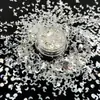 Nuevo Forma de Espejo Estrella de Cuatro Puntas de 2 mm Luna Redonda de 123 mm Uñas Especiales para Arte de Uñas Material de Uñas Portátil de Cáñamo Accesorios