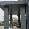 Chapa de aluminio de fluorocarbono para exterior, dosel para puerta de hotel, alero, modelado, perforado, tallado, decoración de pared exterior