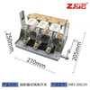 Interruptor de cuchilla fusible HR3 cuchilla media 32/34 cuchilla lateral R3BX-200A/400A/600A/1000