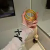 Oro Arena Adornos Método Antiguo Boca Cerrada Imitación Oro Heredar Sutra del Corazón Pulsera Sólida Nicho Lujo Ligero Sensación de Alta Gama Pulsera para Mujer