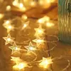 Luzes de estrela, luzes coloridas, luzes de fada, luzes de decoração para quarto, luzes de atmosfera para barraca, decoração de aniversário, arranjo de cena, luzes noturnas