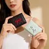 Billetera Pequeña Estilo Coreano Dopamina con Lazo para Mujer Modelo Nuevo 2026 70% de descuento Ranura para Múltiples Tarjetas Portamonedas y Tarjetas Cartera Transfronteriza