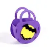 Bolsa de Dulces Infantil de Calabaza de Halloween Bolsa Tote Decorativa del Festival de Fantasmas Cesta de Tela No Tejida Accesorios de Halloween Venta al por Mayor