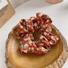 Scrunchie de Margarida Fofo Estilo Francês Retro Fada Elástico de Cabelo Floral Faixa de Cabelo Elegante