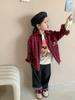 Ropa para Niños Weimu Traje para Niñas 2024 Otoño Nuevo Colección de Tops y Pantalones Coreanos de Dibujos Animados para Niños Ropa de Bebé