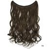 Amazon venda quente linha de pesca peruca de cortina de cabelo feminino de uma peça sem costura peruca de extensão de cabelo fabricante em estoque quente europeu e americano