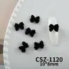 Accesorios para Uñas con Moño de Cinta Afelpada Rosa y Blanco Corbata de Moño Roja Oso de Peluche Decoraciones para Uñas Venta al por Mayor